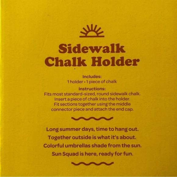 Orange and Green Chalk Holder for Creative Play - Picture 4 of 4